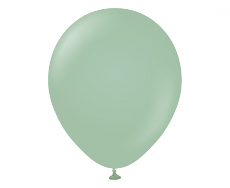 Balony Beauty&Charm, pastelowe szaro-zielone 12"/ 10 szt.