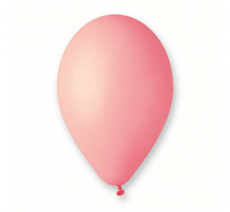 Balony G90 pastel 10" - różowe jasne 57/ 100 szt