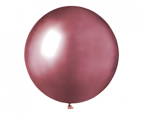 Balony GB150 shiny 19 cali - różowe /25szt