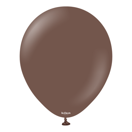 Balony Kalisan 12" Chocolate Brown- 100szt