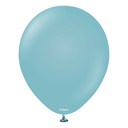 Balony Kalisan 12" Retro Blue Glass, 100 szt