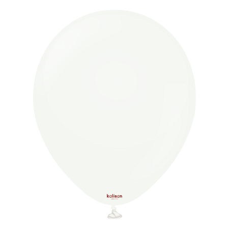 Balony Kalisan 12 " Standard White 100 szt