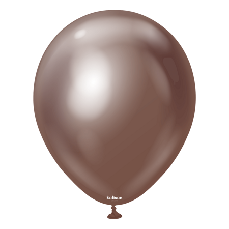 Balony Kalisan Mirror Chocolate, 12", 50 szt