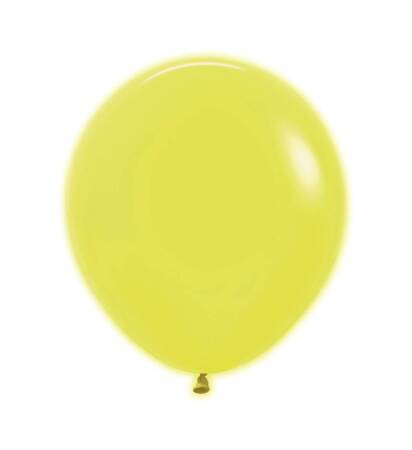 Balony Neon Yellow 18", 1szt