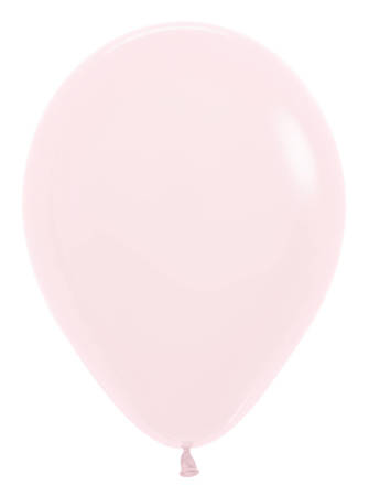 Balony Pastel Matte Pink 10", 100 szt 