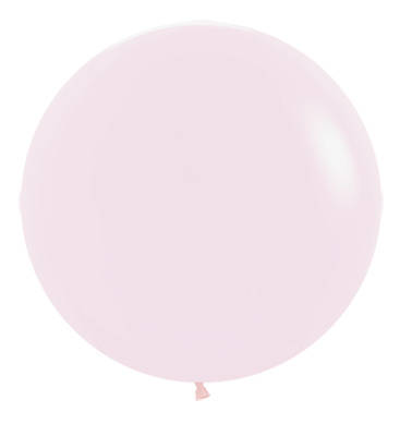 Balony Pastel Matte Pink 24", 1 szt 