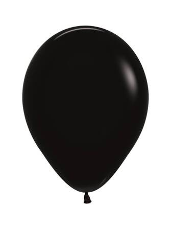 Balony Sempertex Pastel Black , 10", 100 szt.