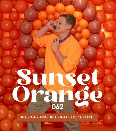 Balony Sunset Orange 24", 1 szt