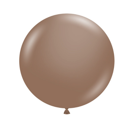 Balony Tuftex Cocoa 17", 1 szt