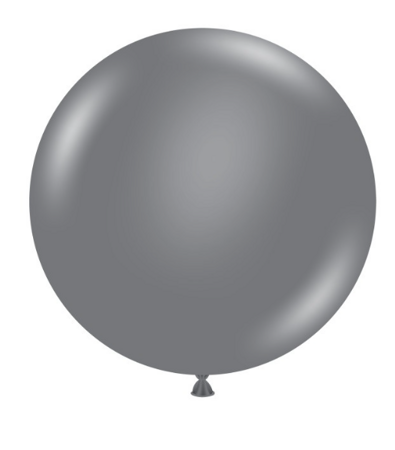 Balony Tuftex Gray Smoke 17", 1 szt