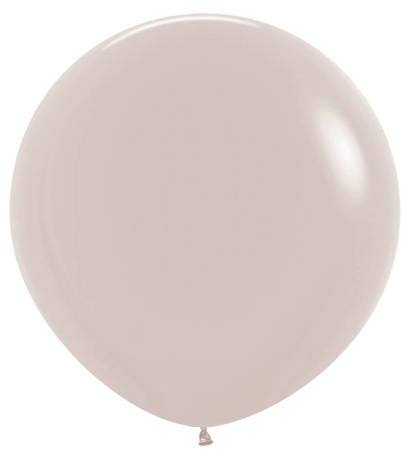 Balony White Sand 24", 1 szt