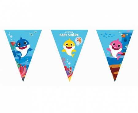 Banner Baby shark, 9 flag