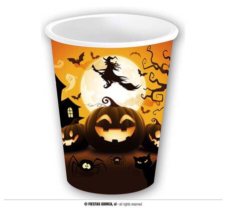 Kubeczki "Dyniowy Halloween", 240 ml