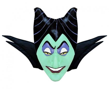 Maska z PVC wzór Disney'a - "Maleficient"